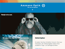 Tablet Screenshot of ammannoptik.ch